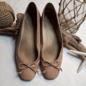 Mr. Seymour | Nude Patent Leather | Ballerina Flat